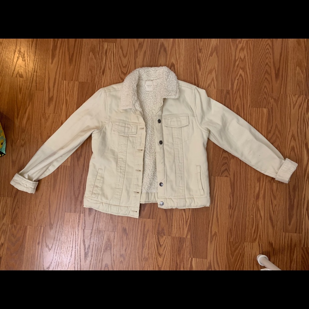 White Denim jacket